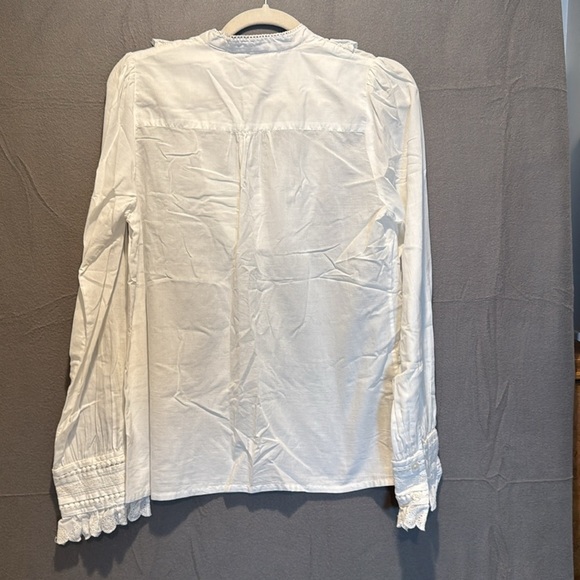 Boden Cream Ruffle Blouse - Picture 5 of 5